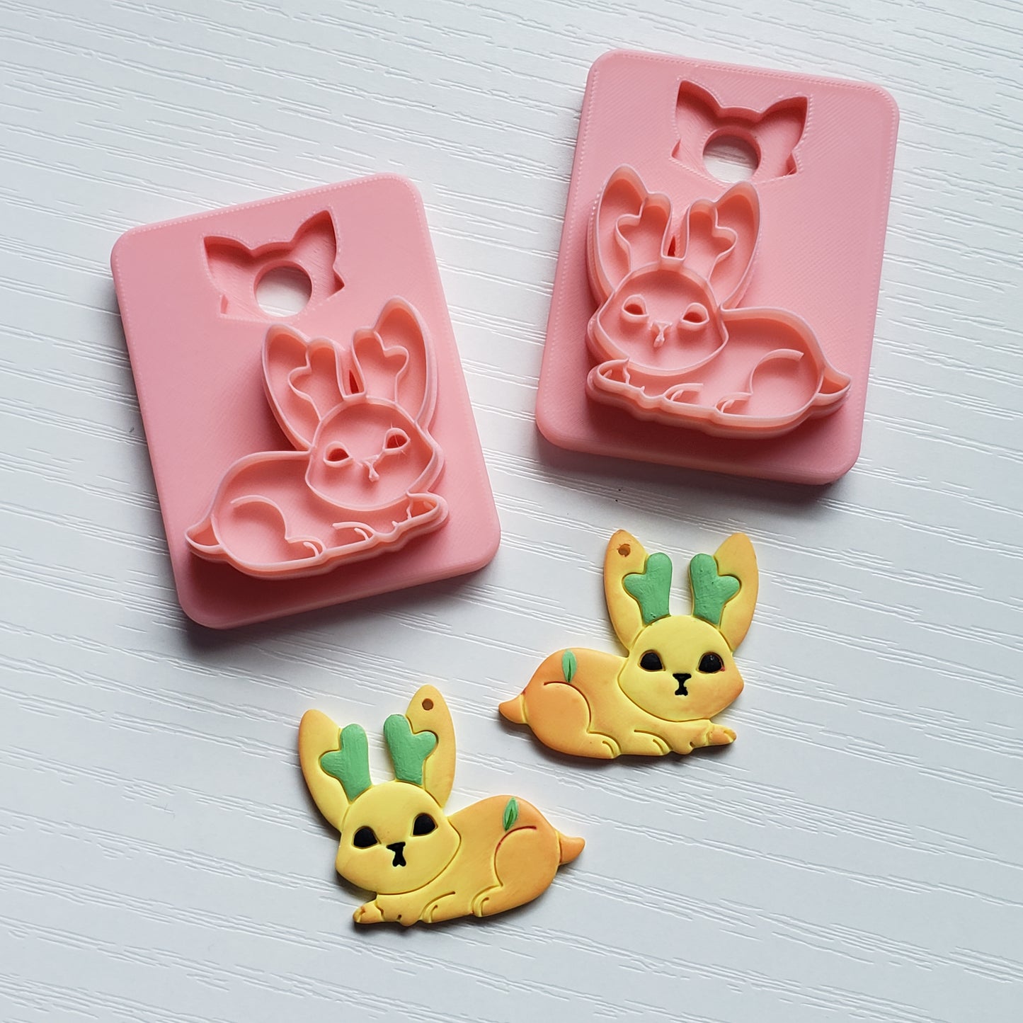 Jackalope Clay Cutter - STL AND 3MF Digital File Download **Commercial License Included**