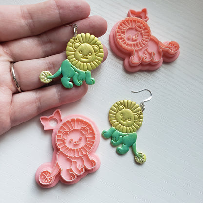 Dandy Lion Clay Cutter - STL AND 3MF Digital File Download **Commercial License Included**