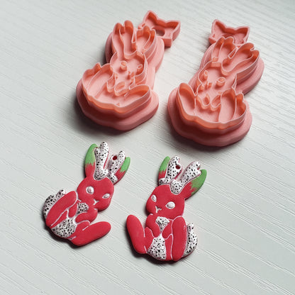 Sitting Jackalope Clay Cutter - STL AND 3MF Digital File Download **Commercial License Included**