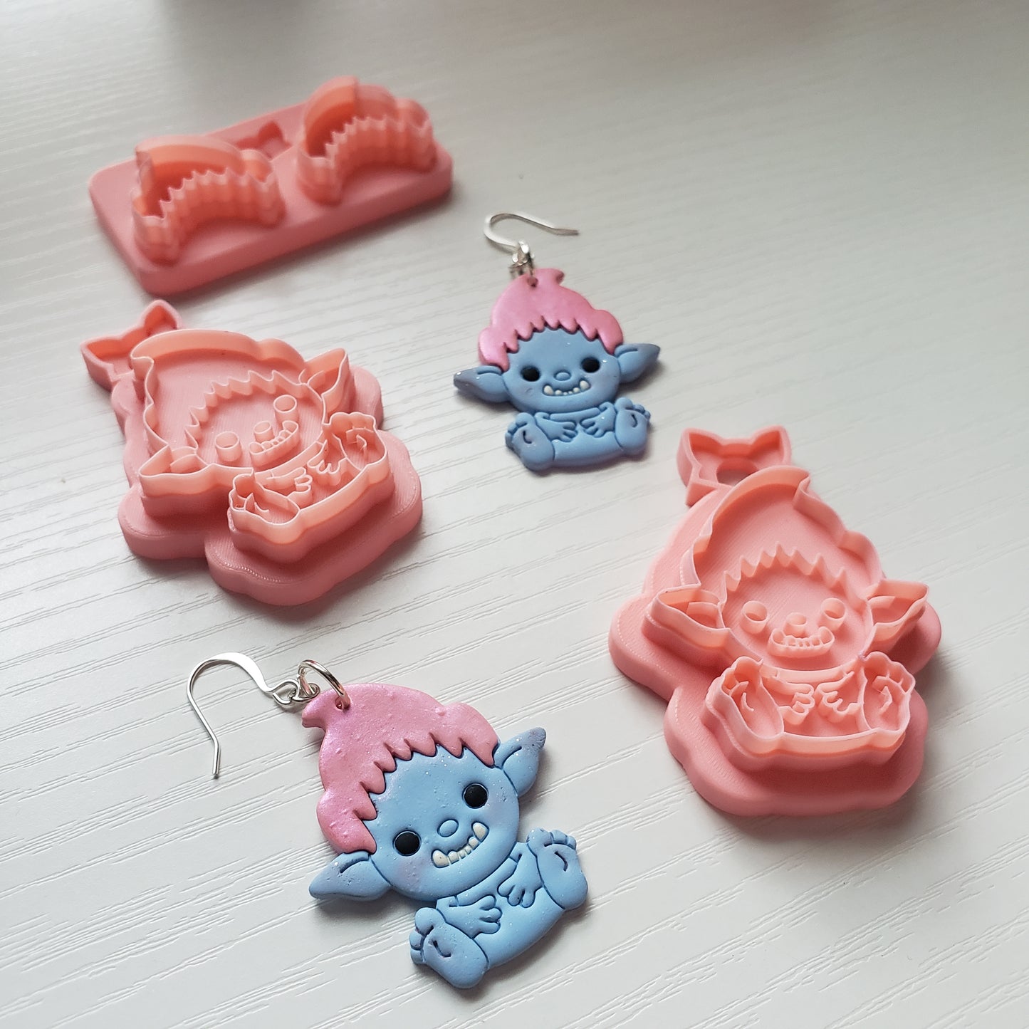 Troll Clay Cutter - STL AND 3MF Digital File Download **Commercial License Included**