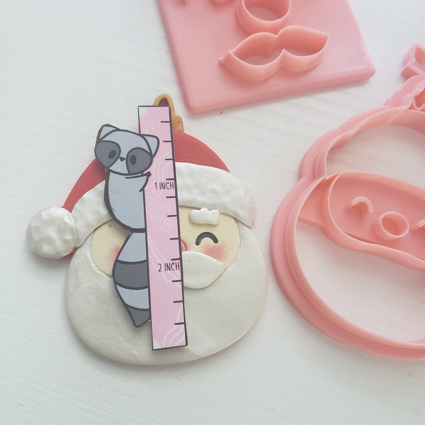 Santa Ornament Clay Cutter - STL AND 3MF Digital File Download **Commercial License Included**