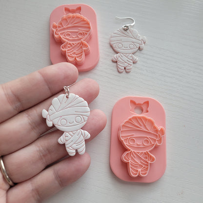 Mummy Clay Cutter - STL AND 3MF Digital File Download  **Commercial License Included**