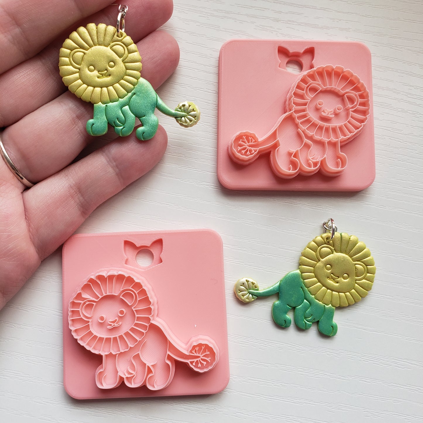 Dandy Lion Clay Cutter - STL AND 3MF Digital File Download **Commercial License Included**