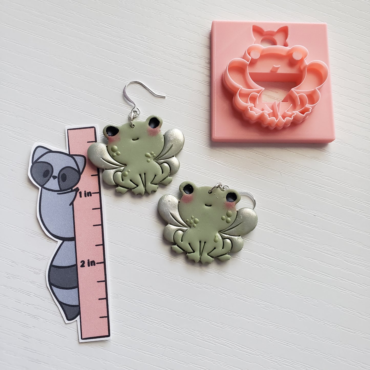 Fairy Frog Clay Cutter - STL AND 3MF Digital File Download **Commercial License Included**