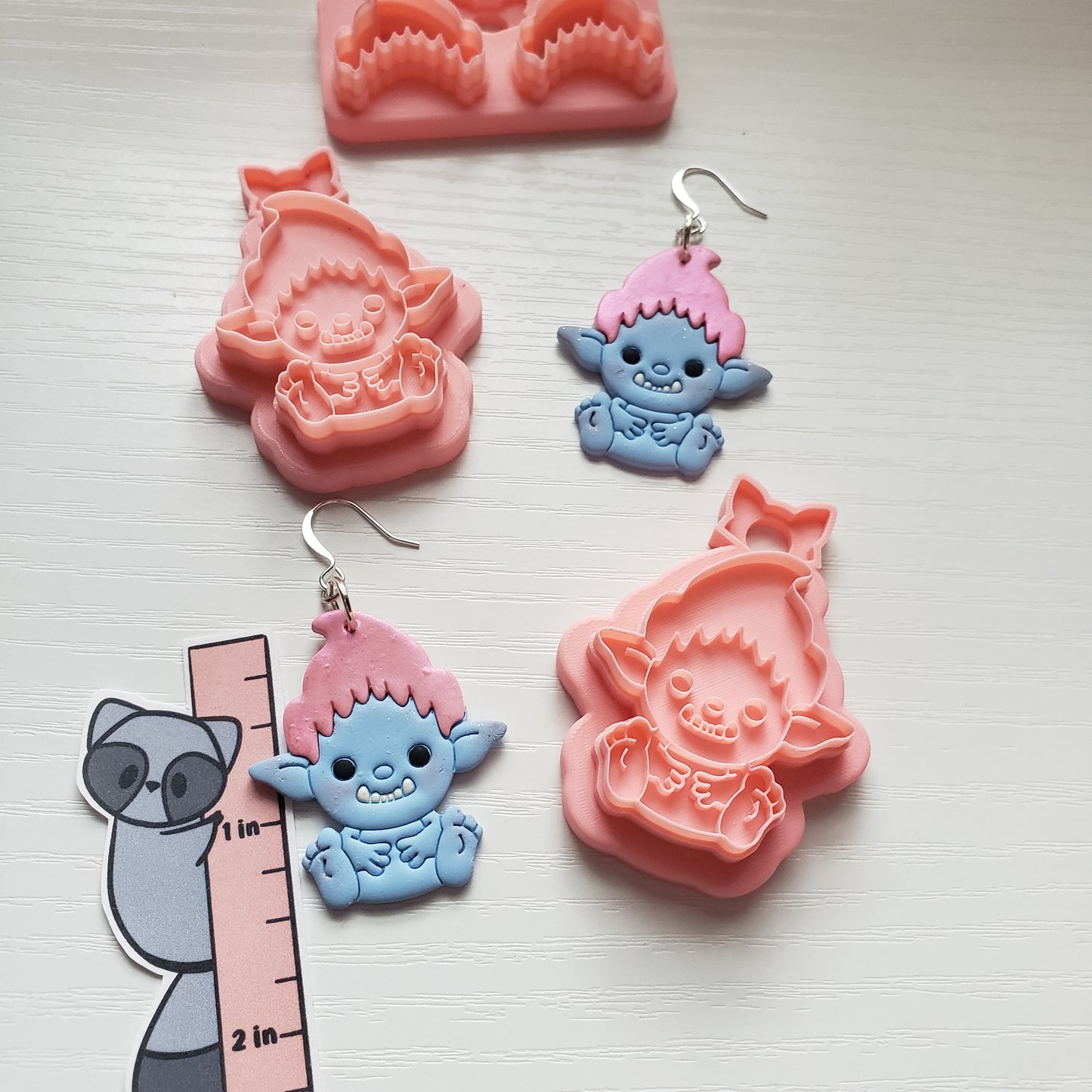 Troll Clay Cutter - STL AND 3MF Digital File Download **Commercial License Included**