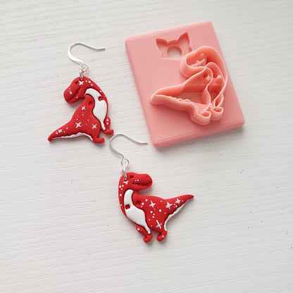 Cute Trex Dino Clay Cutter - STL AND 3MF Digital File Download **Commercial License Included**