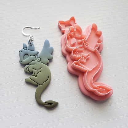 Big Dragon Clay Cutter - STL AND 3MF Digital File Download  **Commercial License Included**