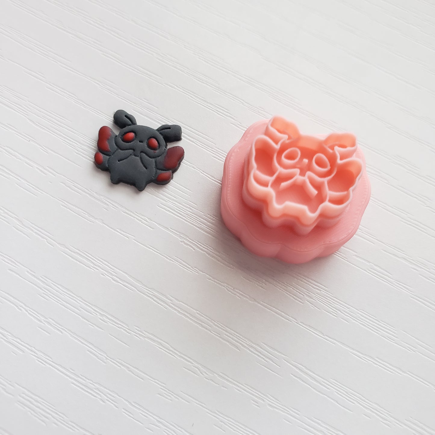 Mothman Stud Clay Cutter - STL AND 3MF Digital File Download **Commercial License Included**