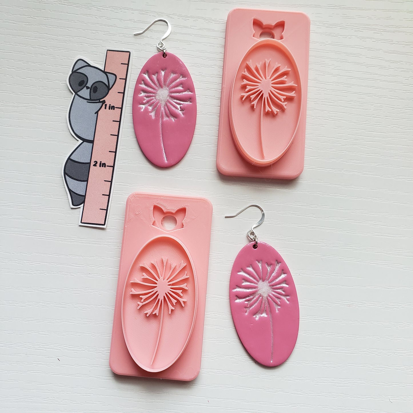 Dandelion Clay Cutter - STL AND 3MF Digital File Download  **Commercial License Included**