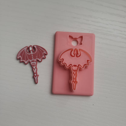 Embossed Dragon Clay Cutter - STL AND 3MF Digital File Download **Commercial License Included**