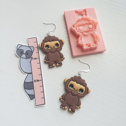 Big Foot Clay Cutter - STL AND 3MF Digital File Download **Commercial License Included**