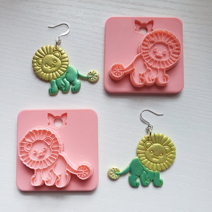 Dandy Lion Clay Cutter - STL AND 3MF Digital File Download **Commercial License Included**