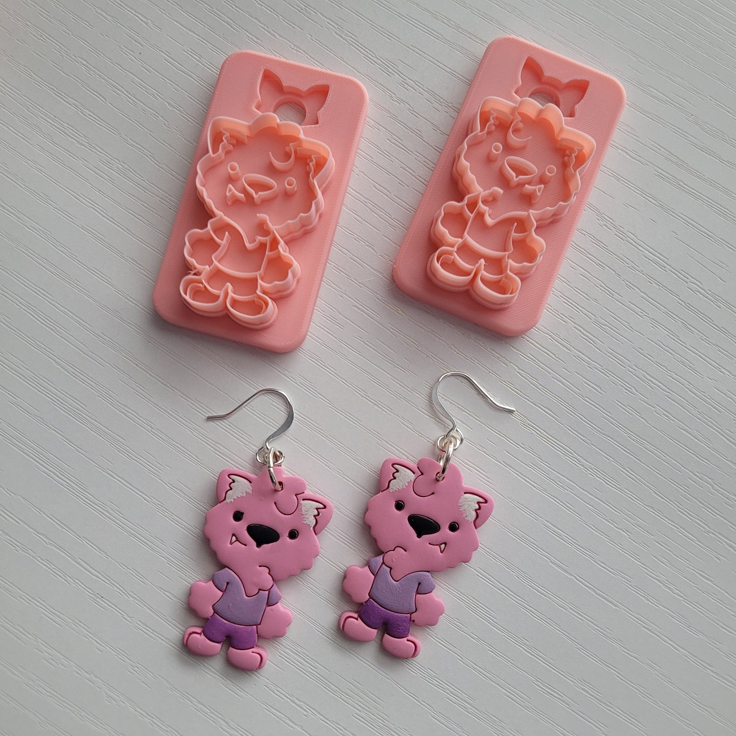 Werewolf Clay Cutter - STL AND 3MF Digital File Download  **Commercial License Included**