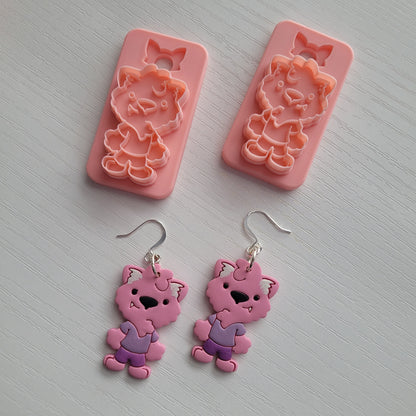 Werewolf Clay Cutter - STL AND 3MF Digital File Download  **Commercial License Included**