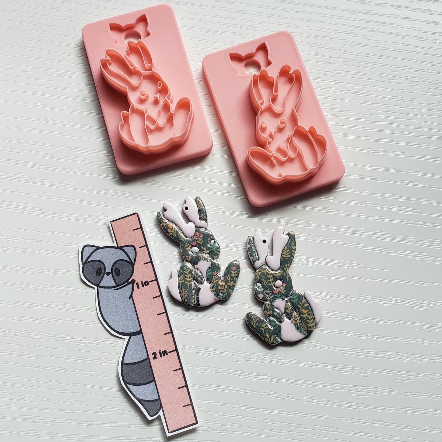 Sitting Jackalope Clay Cutter - STL AND 3MF Digital File Download **Commercial License Included**