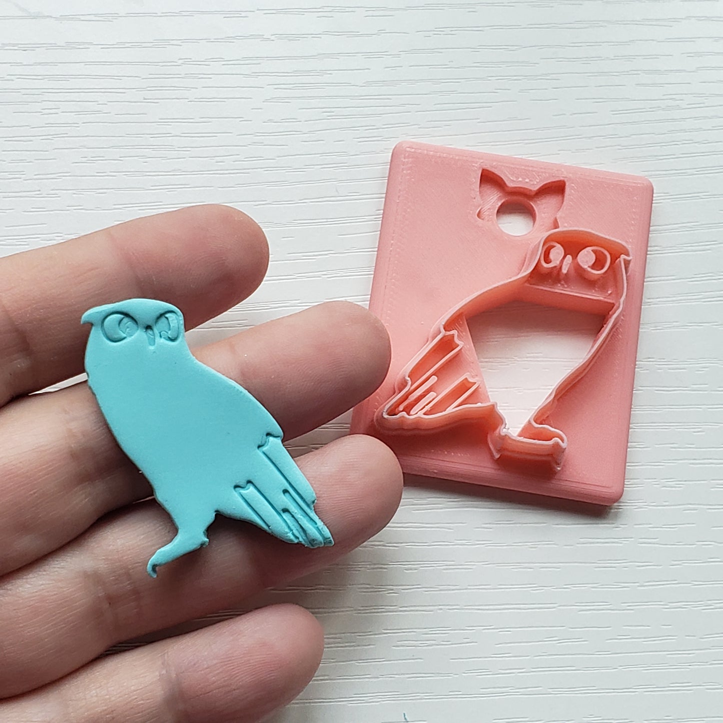 Owl Clay Cutter - STL AND 3MF Digital File Download **Commercial License Included**