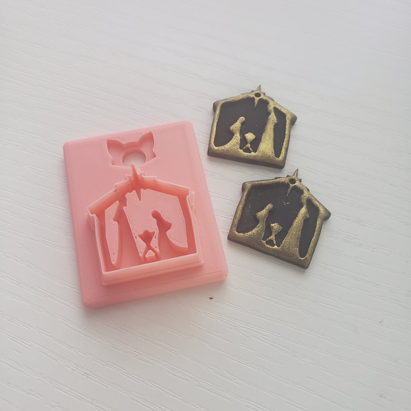 Nativity Clay Cutter - STL AND 3MF Digital File Download **Commercial License Included**