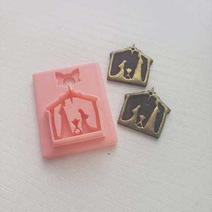 Nativity Clay Cutter - STL AND 3MF Digital File Download **Commercial License Included**