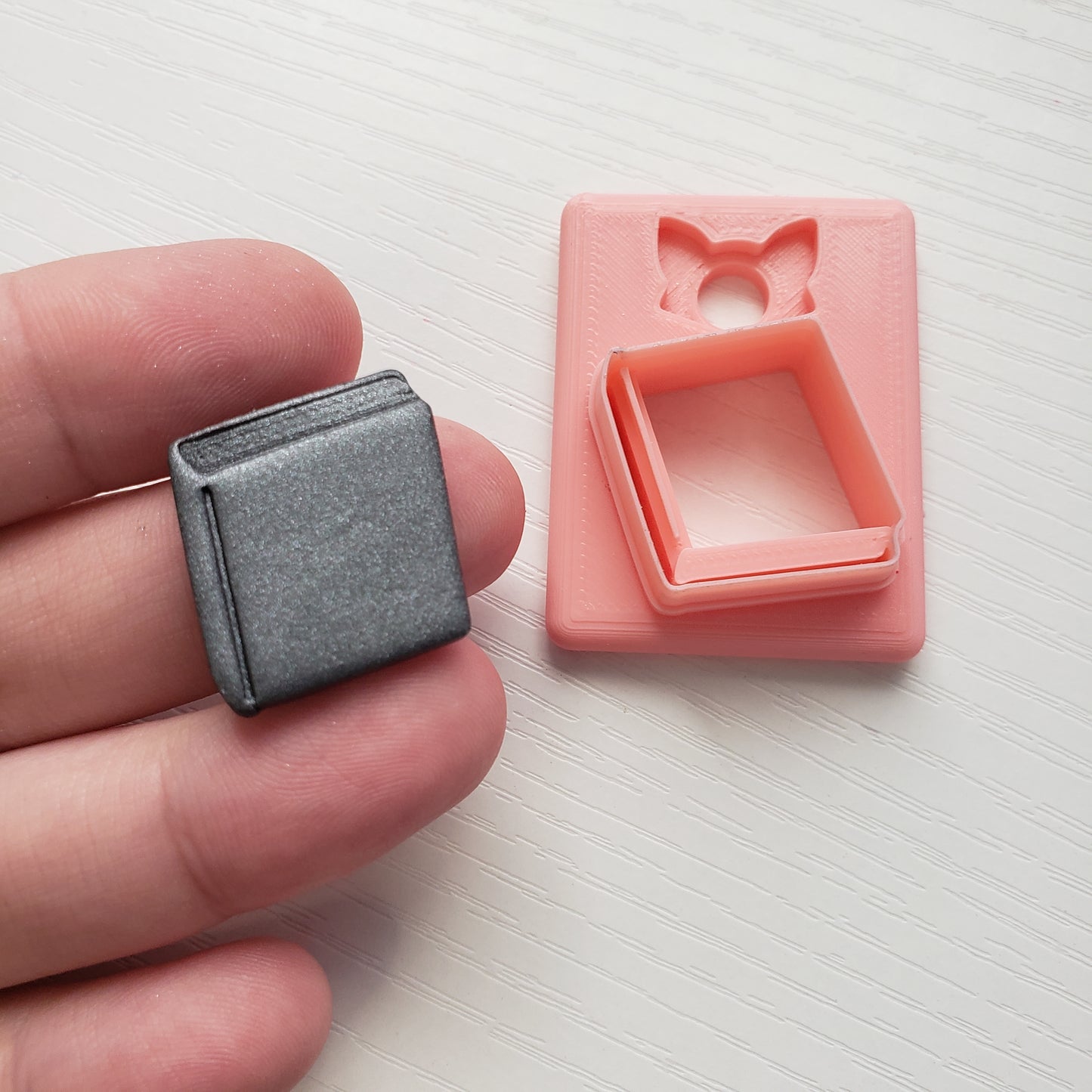 Closed Book Clay Cutter - STL AND 3MF Digital File Download **Commercial License Included**