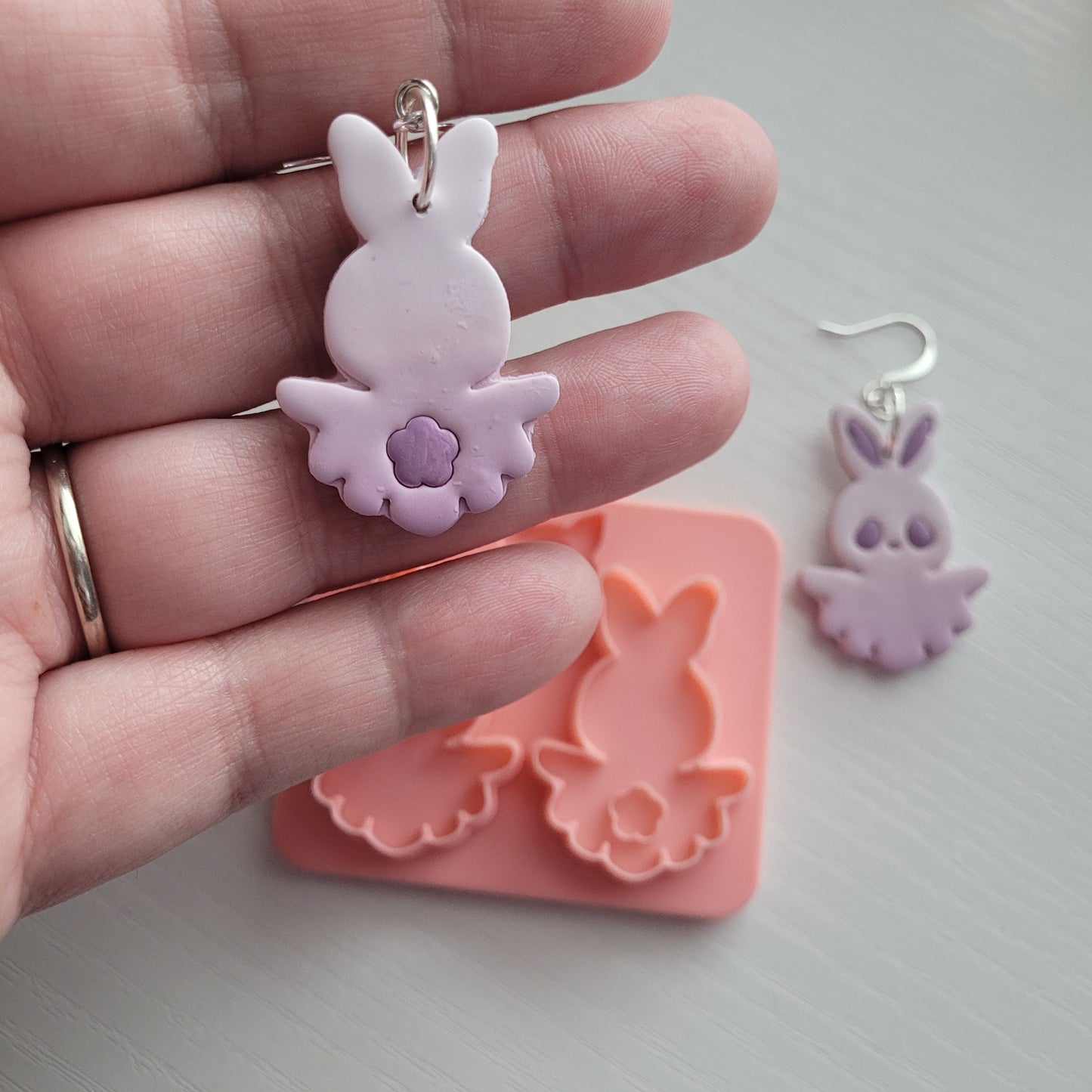 Bunny Ghost Clay Cutter - STL AND 3MF Digital File Download  **Commercial License Included**