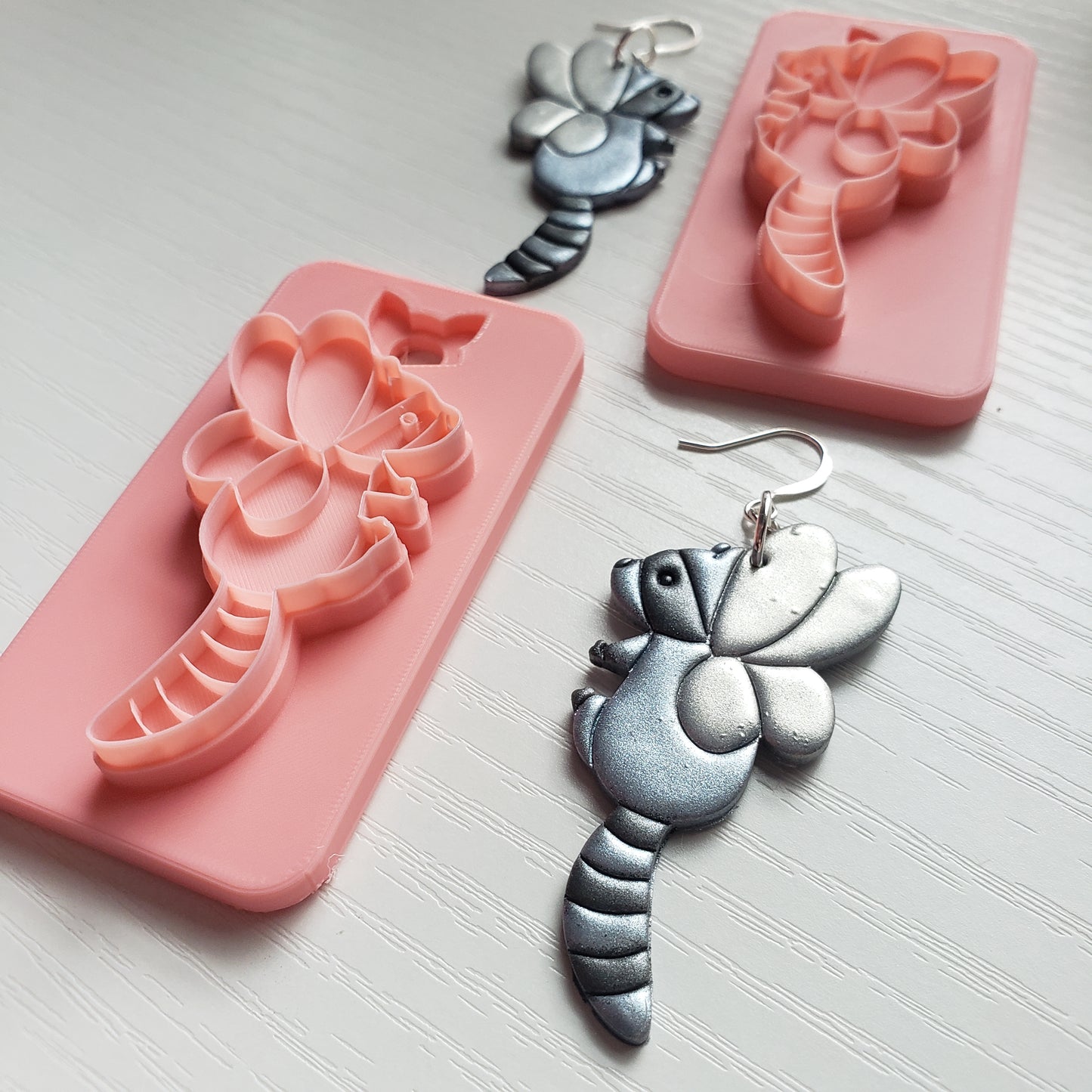 Fairy Racoon Clay Cutter - STL AND 3MF Digital File Download **Commercial License Included**