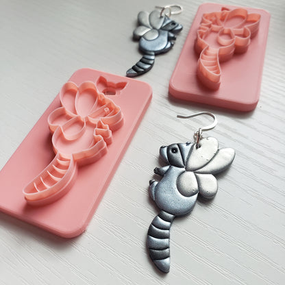 Fairy Racoon Clay Cutter - STL AND 3MF Digital File Download **Commercial License Included**