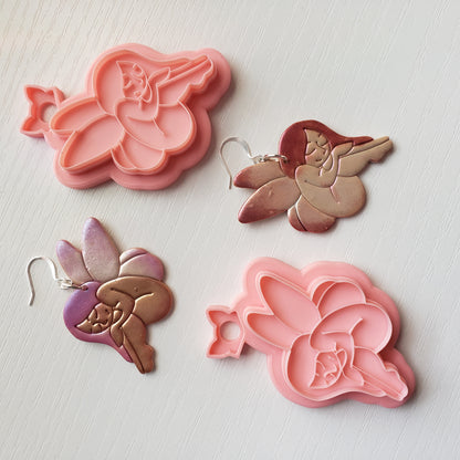 Fairy Clay Cutter - STL AND 3MF Digital File Download **Commercial License Included**