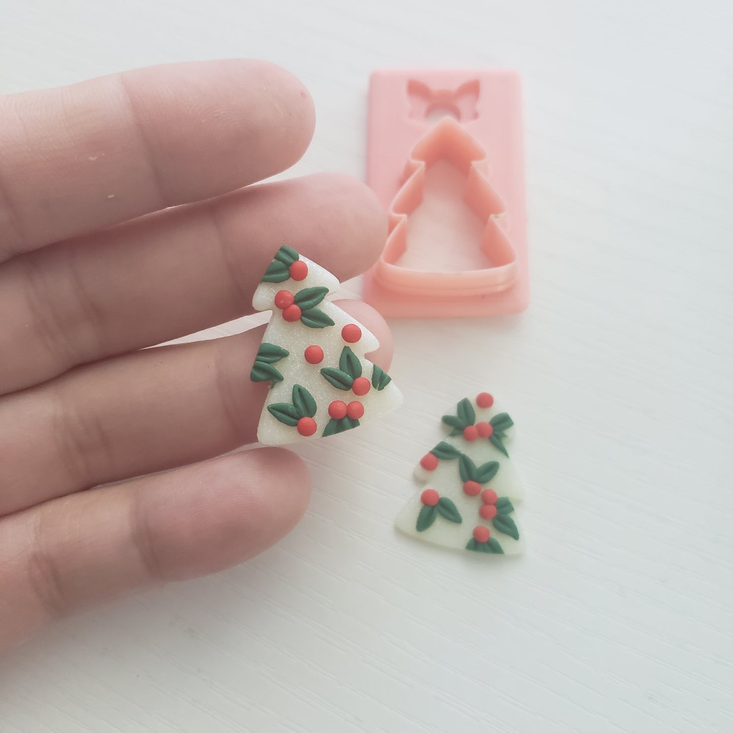 Simple 6 Branch Christmas Tree Clay Cutter - STL AND 3MF Digital File Download **Commercial License Included**