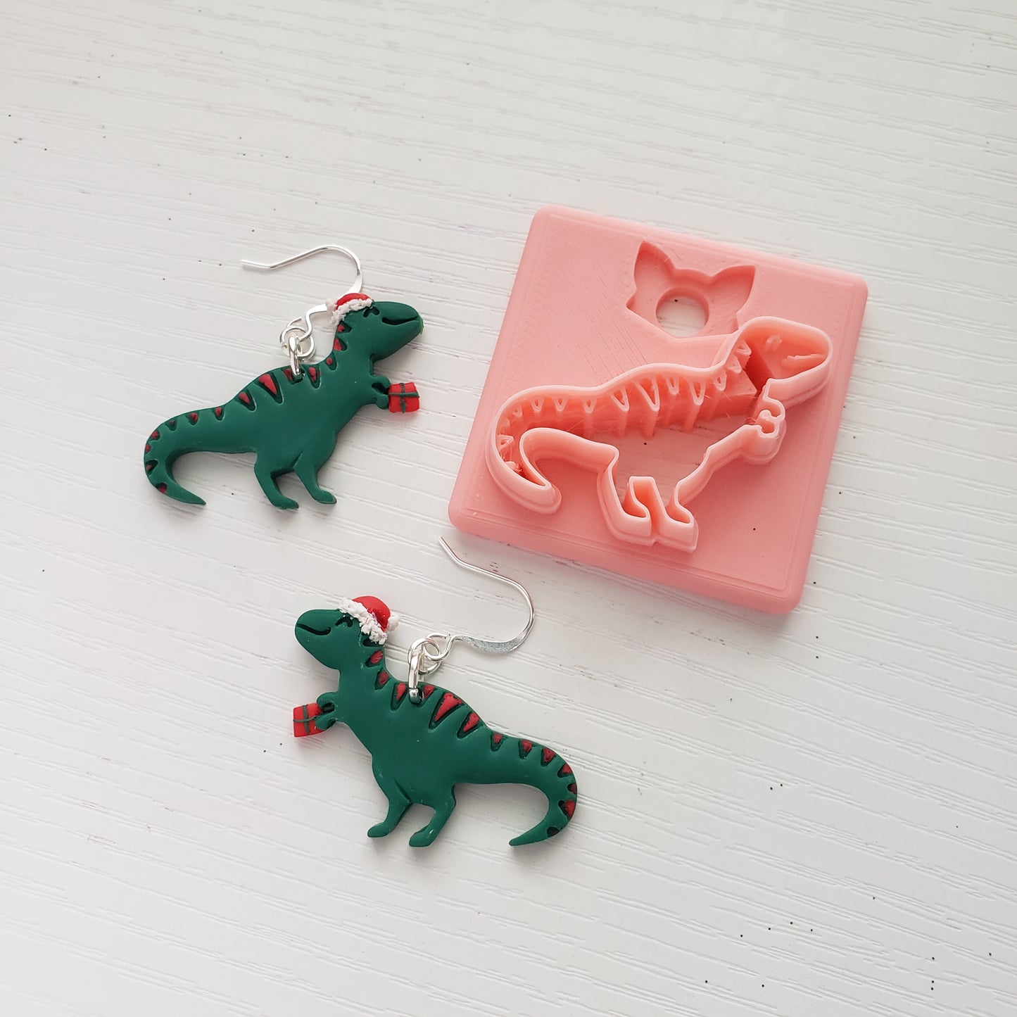 Larger Trex Velociraptor Clay Cutter - STL AND 3MF Digital File Download **Commercial License Included**