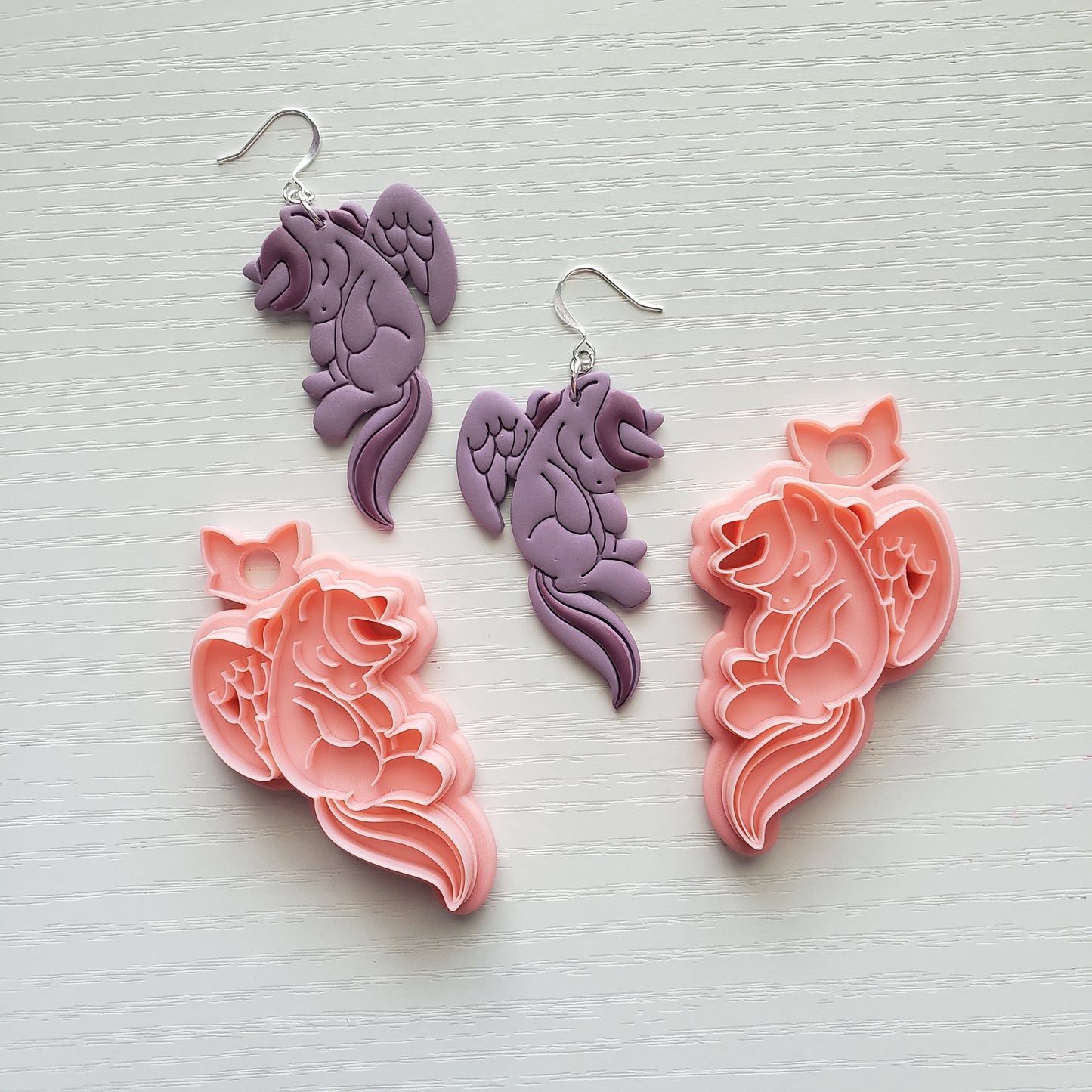 Sleepy Alicorn Clay Cutter - STL AND 3MF Digital File Download **Commercial License Included**