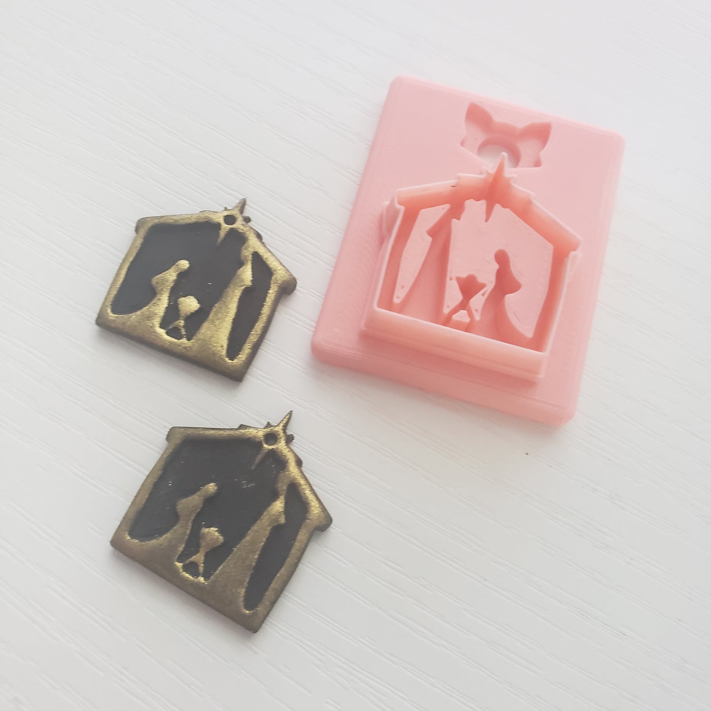 Nativity Clay Cutter - STL AND 3MF Digital File Download **Commercial License Included**