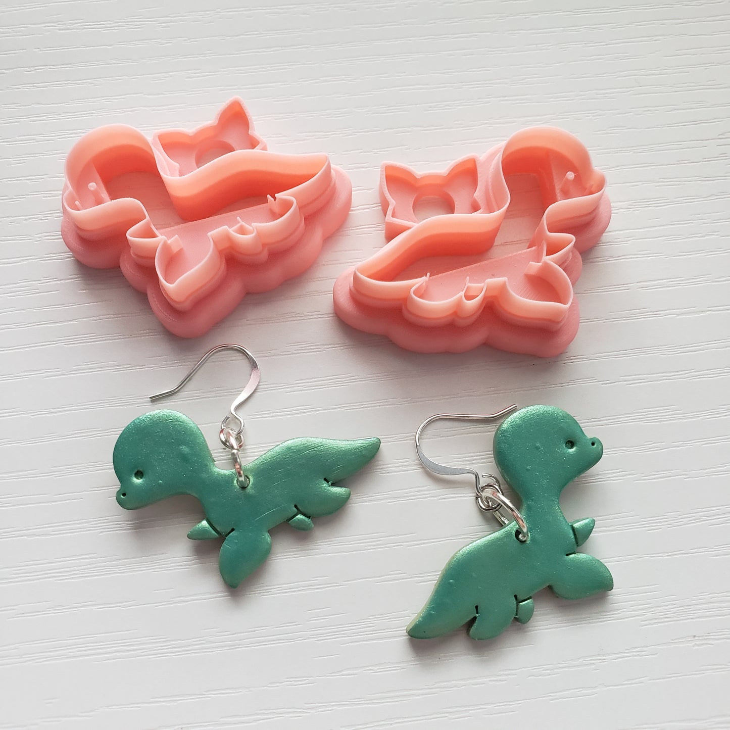 Small Nessie Clay Cutter - STL AND 3MF Digital File Download **Commercial License Included**