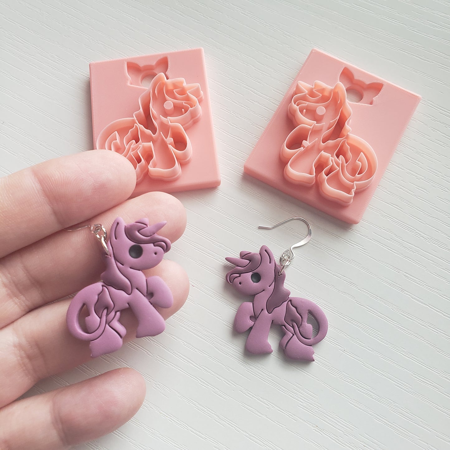 Unicorn Clay Cutter - STL AND 3MF Digital File Download **Commercial License Included**