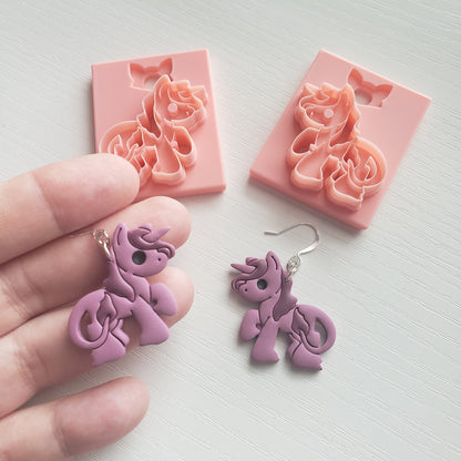 Unicorn Clay Cutter - STL AND 3MF Digital File Download **Commercial License Included**