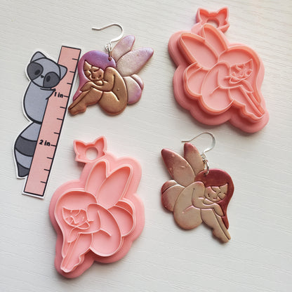 Fairy Clay Cutter - STL AND 3MF Digital File Download **Commercial License Included**