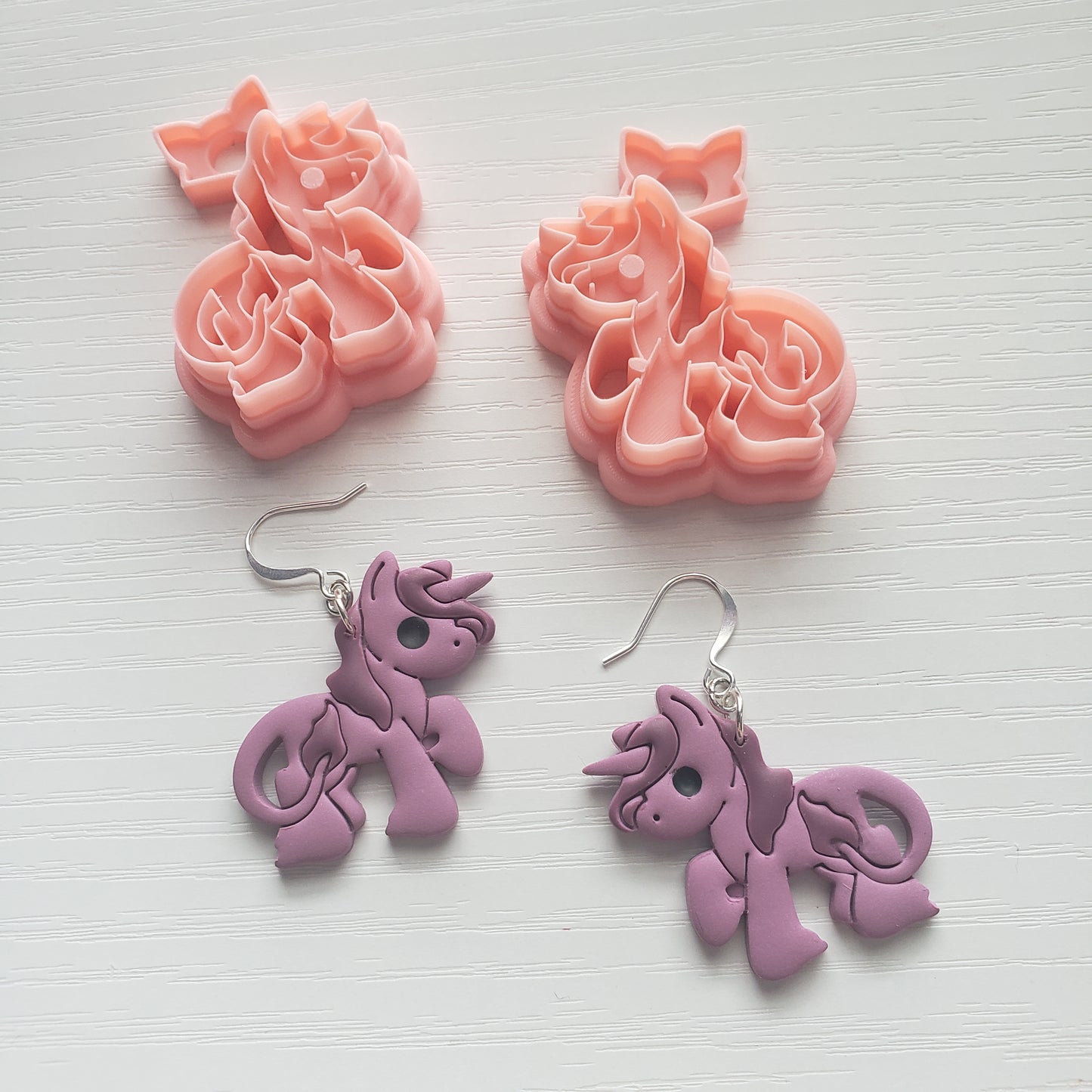 Unicorn Clay Cutter - STL AND 3MF Digital File Download **Commercial License Included**