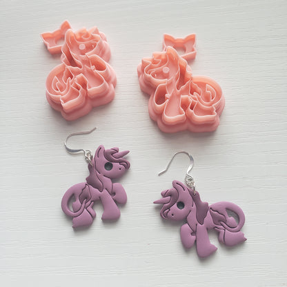 Unicorn Clay Cutter - STL AND 3MF Digital File Download **Commercial License Included**