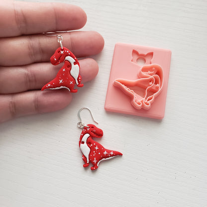 Cute Trex Dino Clay Cutter - STL AND 3MF Digital File Download **Commercial License Included**