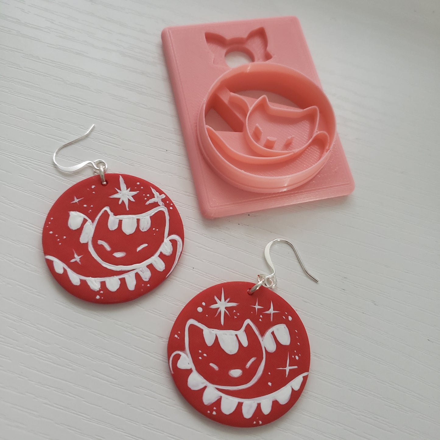 Sleeping Kitty Clay Cutter - STL AND 3MF Digital File Download **Commercial License Included**