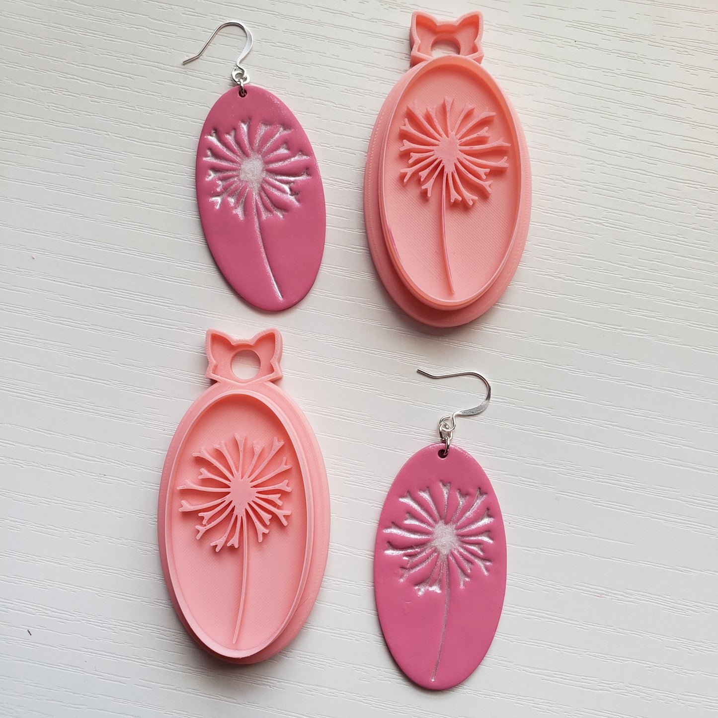 Dandelion Clay Cutter - STL AND 3MF Digital File Download  **Commercial License Included**