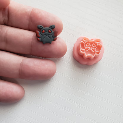 Mothman Stud Clay Cutter - STL AND 3MF Digital File Download **Commercial License Included**