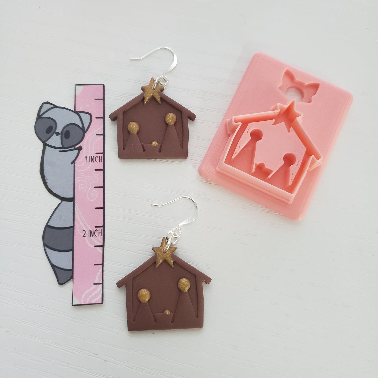 Simple Nativity Clay Cutter - STL AND 3MF Digital File Download **Commercial License Included**