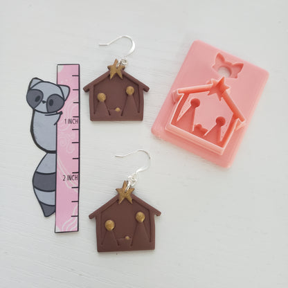 Simple Nativity Clay Cutter - STL AND 3MF Digital File Download **Commercial License Included**