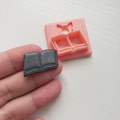 Open Book Clay Cutter - STL AND 3MF Digital File Download **Commercial License Included**