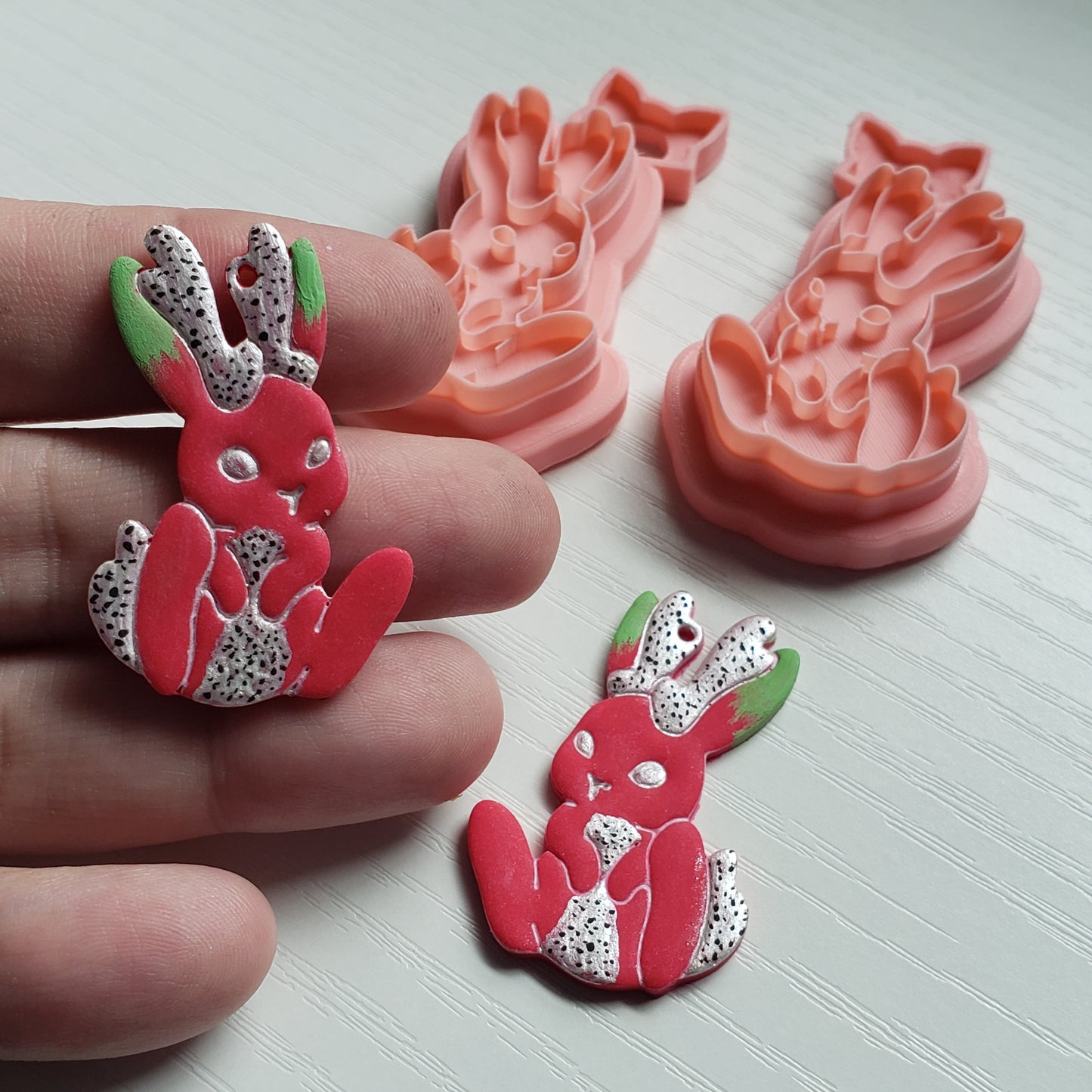 Sitting Jackalope Clay Cutter - STL AND 3MF Digital File Download **Commercial License Included**