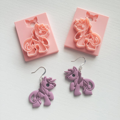 Unicorn Clay Cutter - STL AND 3MF Digital File Download **Commercial License Included**