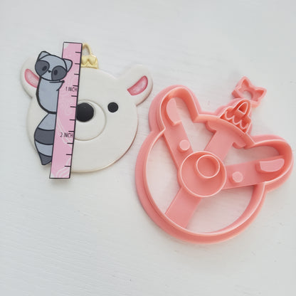 Polar Bear Ornament Clay Cutter - STL AND 3MF Digital File Download **Commercial License Included**