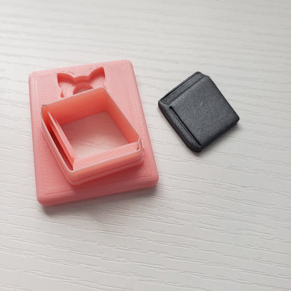 Closed Book Clay Cutter - STL AND 3MF Digital File Download **Commercial License Included**