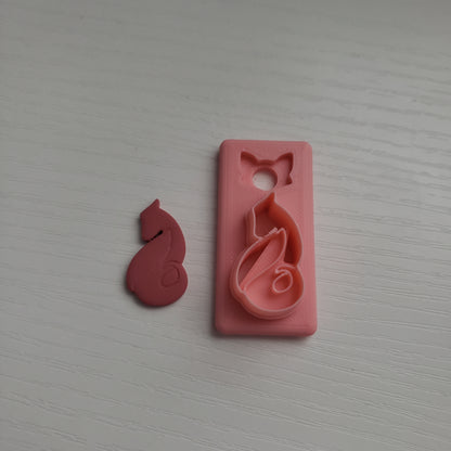 Sweet Curled Up Dragon Clay Cutter - STL AND 3MF Digital File Download **Commercial License Included**