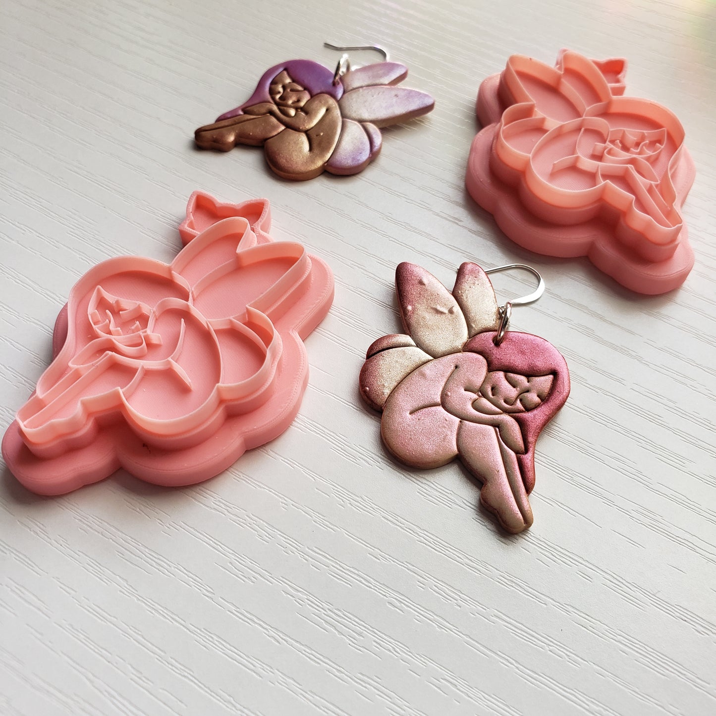 Fairy Clay Cutter - STL AND 3MF Digital File Download **Commercial License Included**